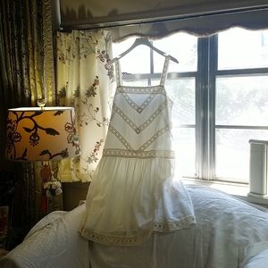 LOVELY ANN TAYLOR SILK/COTTON DRESS SIZE 12